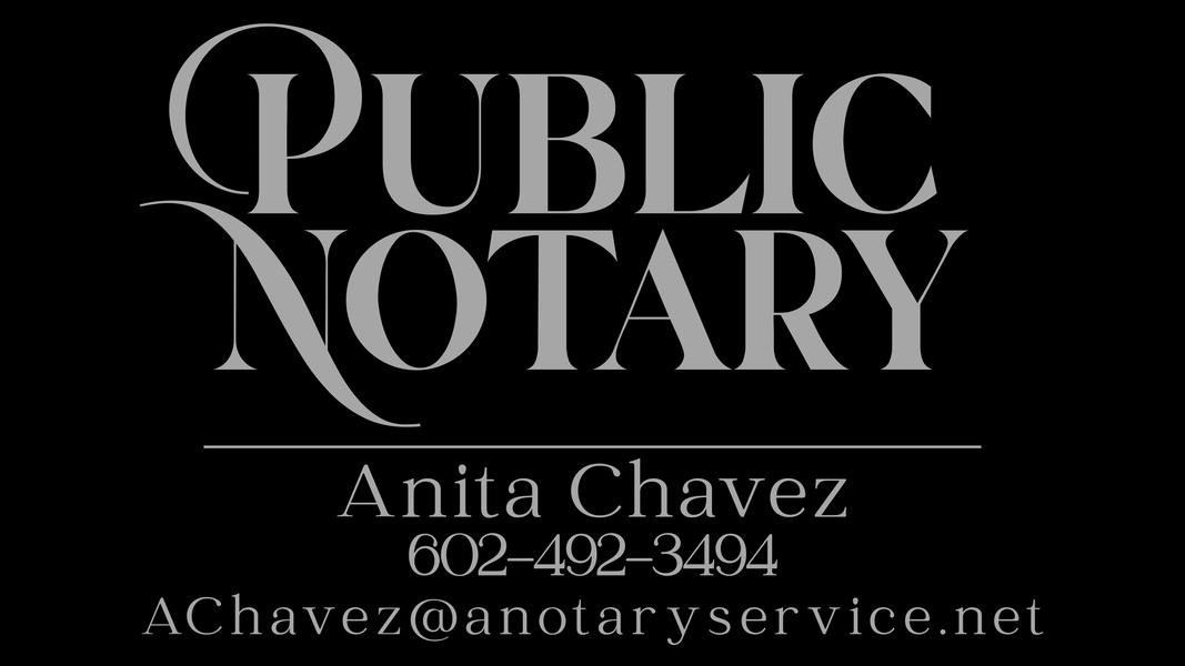Cover photo of Anita’s Notary Service